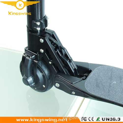 2016 Factory Lightest Carbon Fiber electric scooter Folding electic bicycle with Handrail